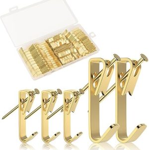 Accesorii pentru agățat tablouri |   1Pcs Kit de Agățare a Pozelor, Agățătoare pentru Poze de Înaltă Rezistență, Cuie pentru Agățat Poze, Cârlige pentru Agățat Poze cu Cuie, Kit de Accesorii pentru Agățat Poze Incluzând 3/5 Lb, Agățătoare pentru Rame Foto pentru Gips-carton Accesorii pentru agățat tablouri Accesorii pentru agățat tablouri