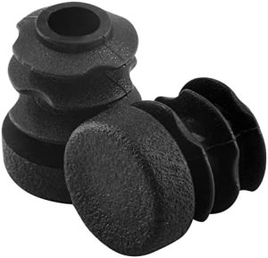 Conectori hardware |   5 Piese Dop Plastic Rotund 1/2″, Capac Rotund Plastic Negru pentru Mobilier, Dop de Finisare pentru Stâlpi, Scaune și Mobilier Conectori hardware Conectori hardware