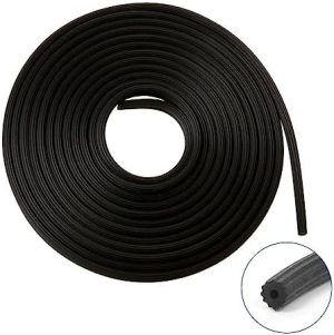 Fierăria feronerie pentru feronerie |   Spline pentru plasă de fereastră, .125″ X 1′ Spline de înlocuire rotundă neagră pentru retenția plaselor de fereastră, Reparare plasă de fereastră. Fierăria feronerie pentru feronerie Fierăria feronerie pentru feronerie