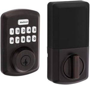 Fierărie și încuietori pentru uși |   Powerbolt 250 10-Buton Tastatură în Bronșat Venetian, Încuietoare Electronică de Ușă Transițională, Cu Intrare Fără Cheie Convenabilă, Coduri de Utilizator Personalizabile și Blocare Automată Fierărie și încuietori pentru uși Fierărie și încuietori pentru uși