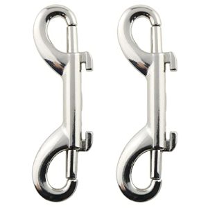 Instantanee |   2Piese Cârlige cu Bolt cu Capete Duble 88Mm Clips Metalice din Alamă Zincată pentru Lanț cu Trigger Cârlig cu Arc Cârlige cu Bolt cu Capete Duble Hardware Instantanee