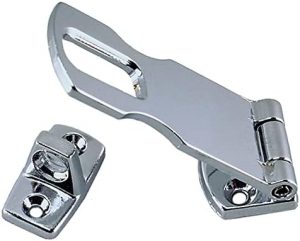 Lacate și ușițe |   Perko 1198Dp3Chr Hasp Cromat – Lungime 3-3/4″ X Lățime 1″ X Spațiu pentru Lacăt de 1/4″ Hardware Lacate și ușițe