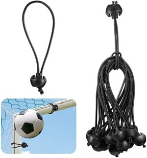 Prelate și chingi de prindere |   2 Bucăți Corde Bungee pentru Fotbal cu Mingea, Corde Bungee de 5.9 Inch, Curele Bungee pentru Tarp cu Mingii, Înlocuire pentru Rebounder de Fotbal, Corde Bungee pentru Canopy, Corde de Șoc pentru Antrenament de Fotbal, Porți de Fotbal, Cort de Camping Hardware Prelate și chingi de prindere